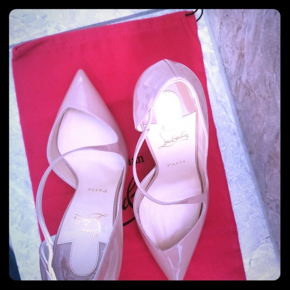 Christian Louboutin Strappy Half D'orsay - Picture 2 of 6